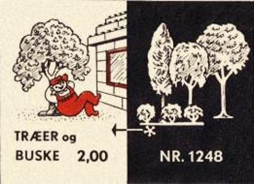 Painted Trees and Bushes