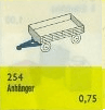 1:87 Bedford Flatbed Trailer