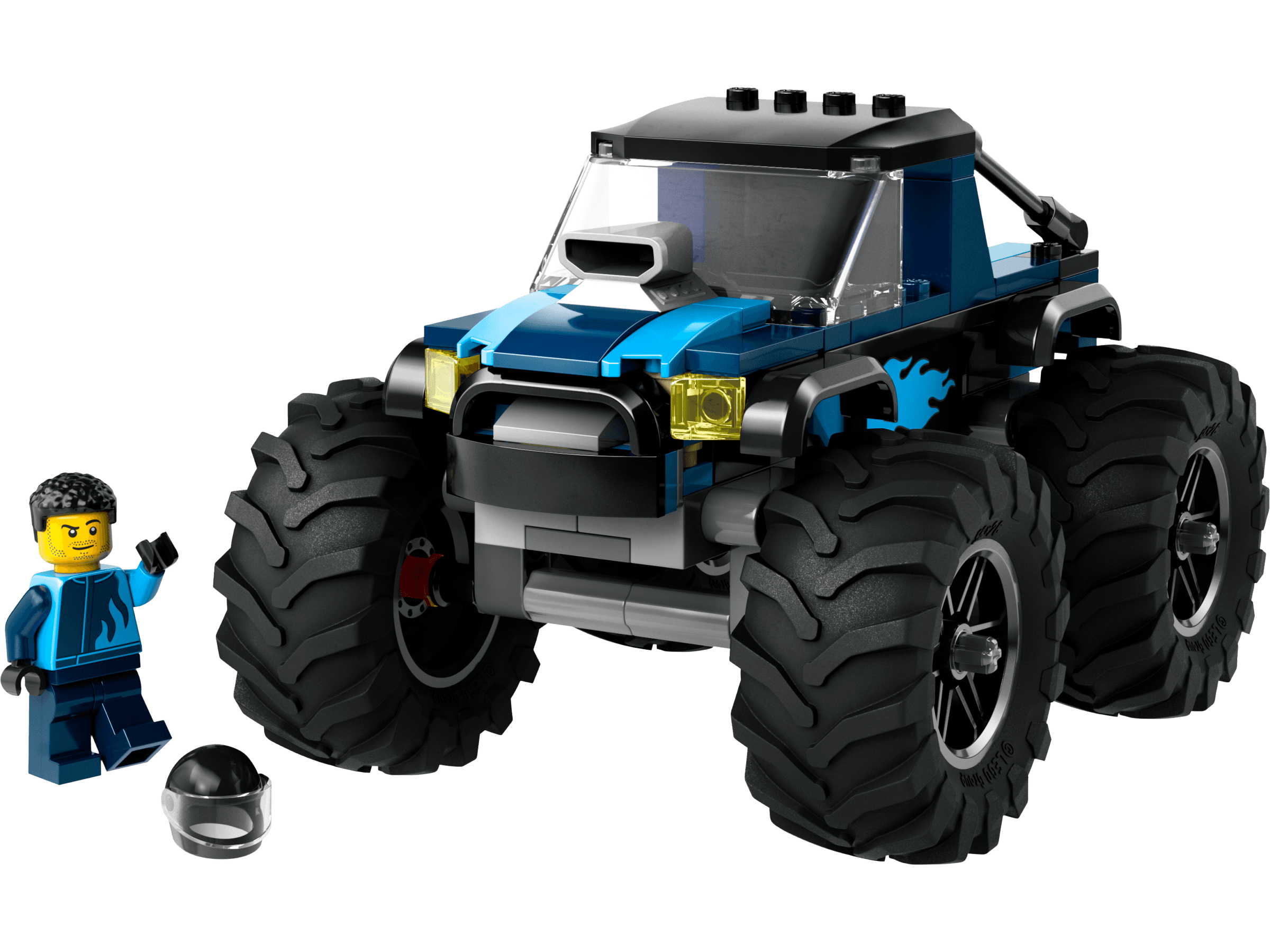 Blue Monster Truck