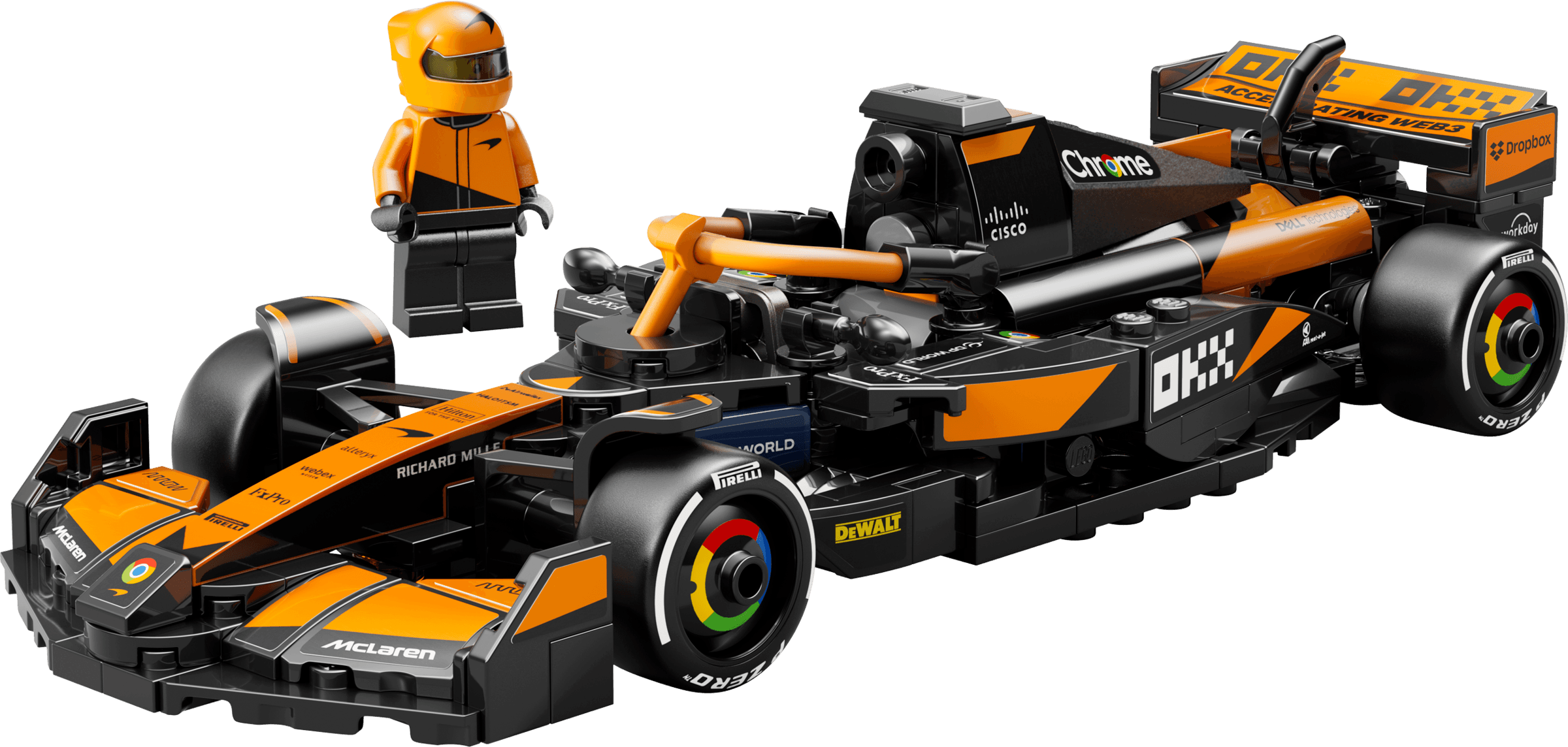 McLaren F1 Team MCL38 Race Car