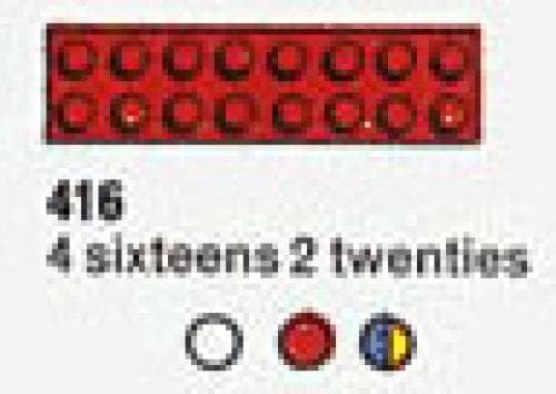 4 Sixteens 2 Twenties (The Building Toy)