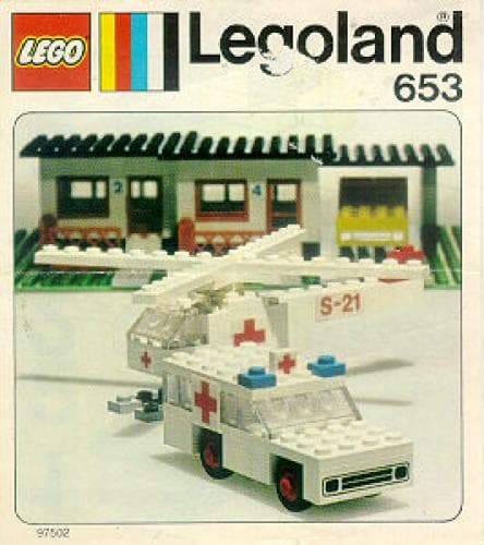 Ambulance and Helicopter