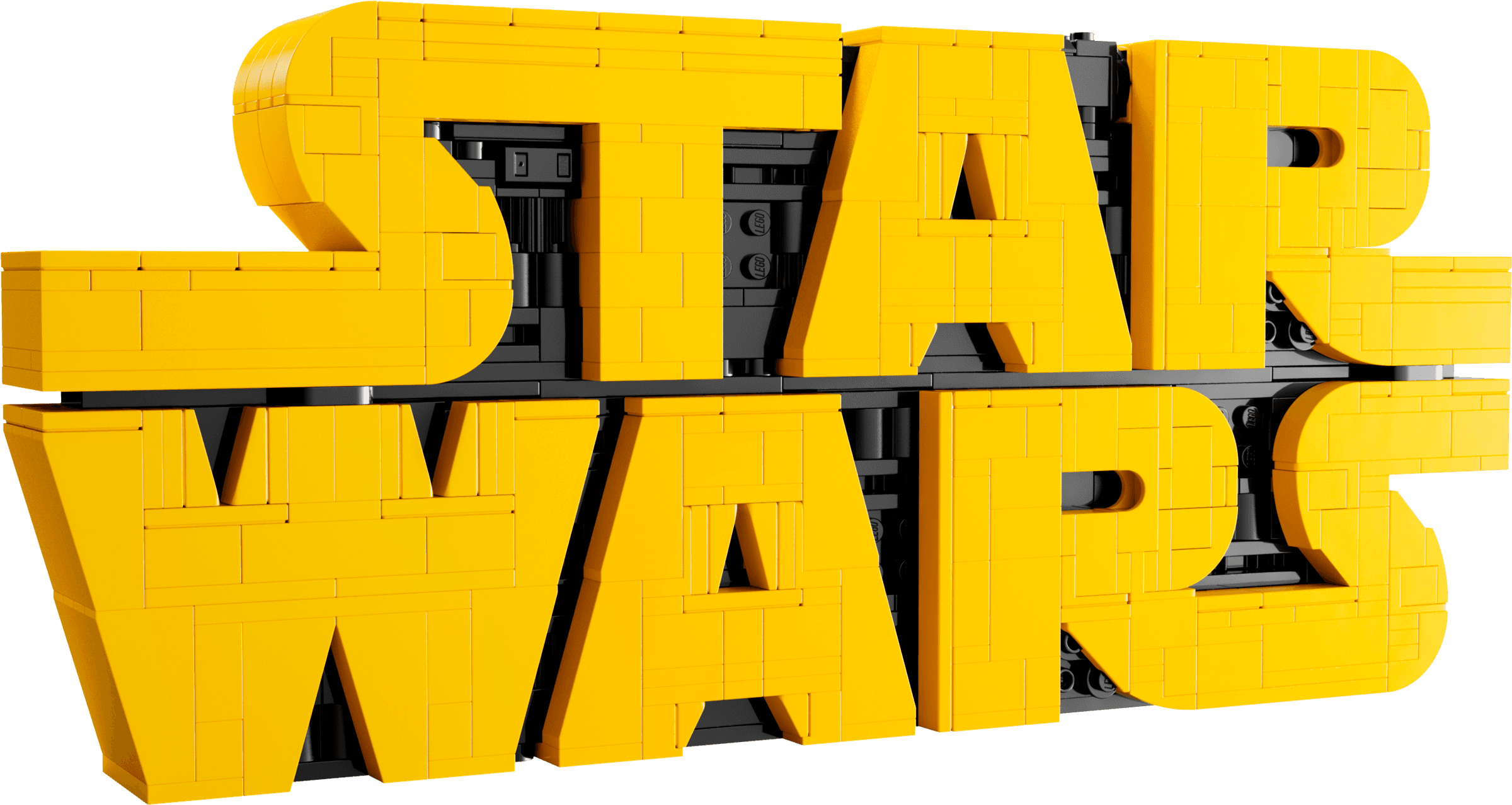 Brick-Built Star Wars Logo